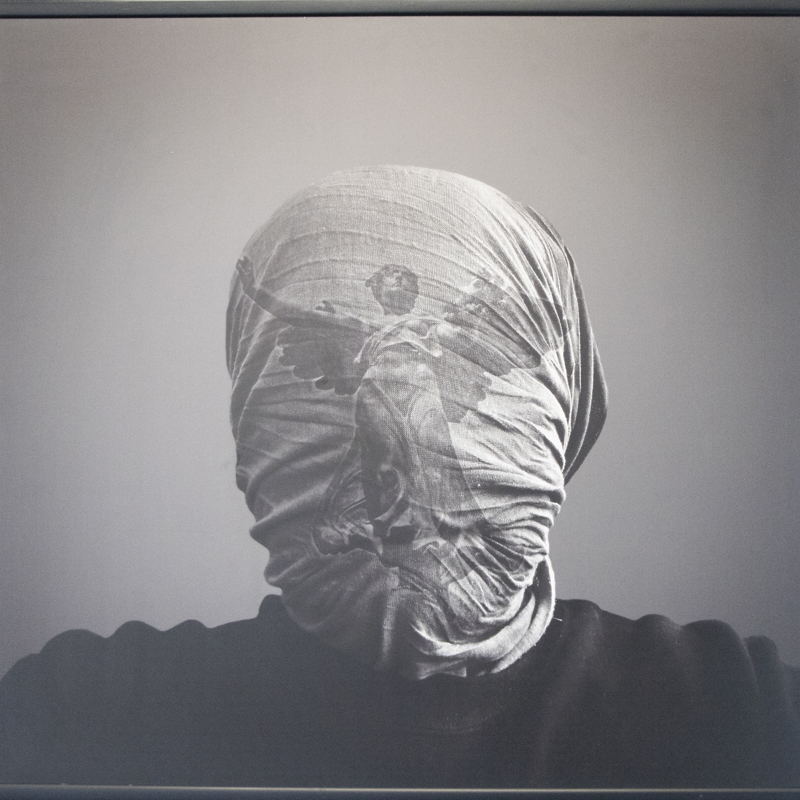 Maurizio Cesarini, Doppelganger, 2013-2, stampa digitale in pvc, 100x100 cm